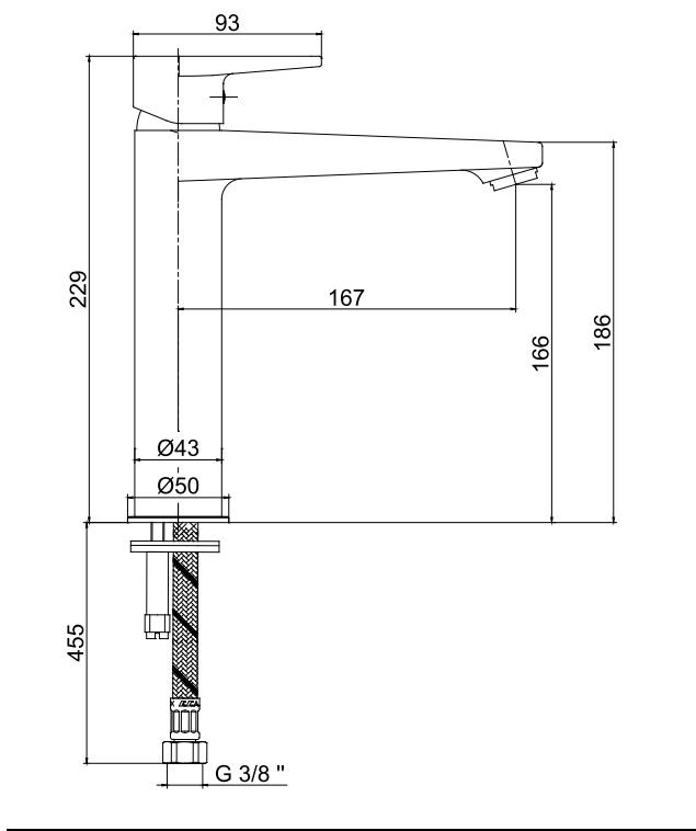 ECA DALİA LAVABO BATARYASI ORTA BOY 102188117