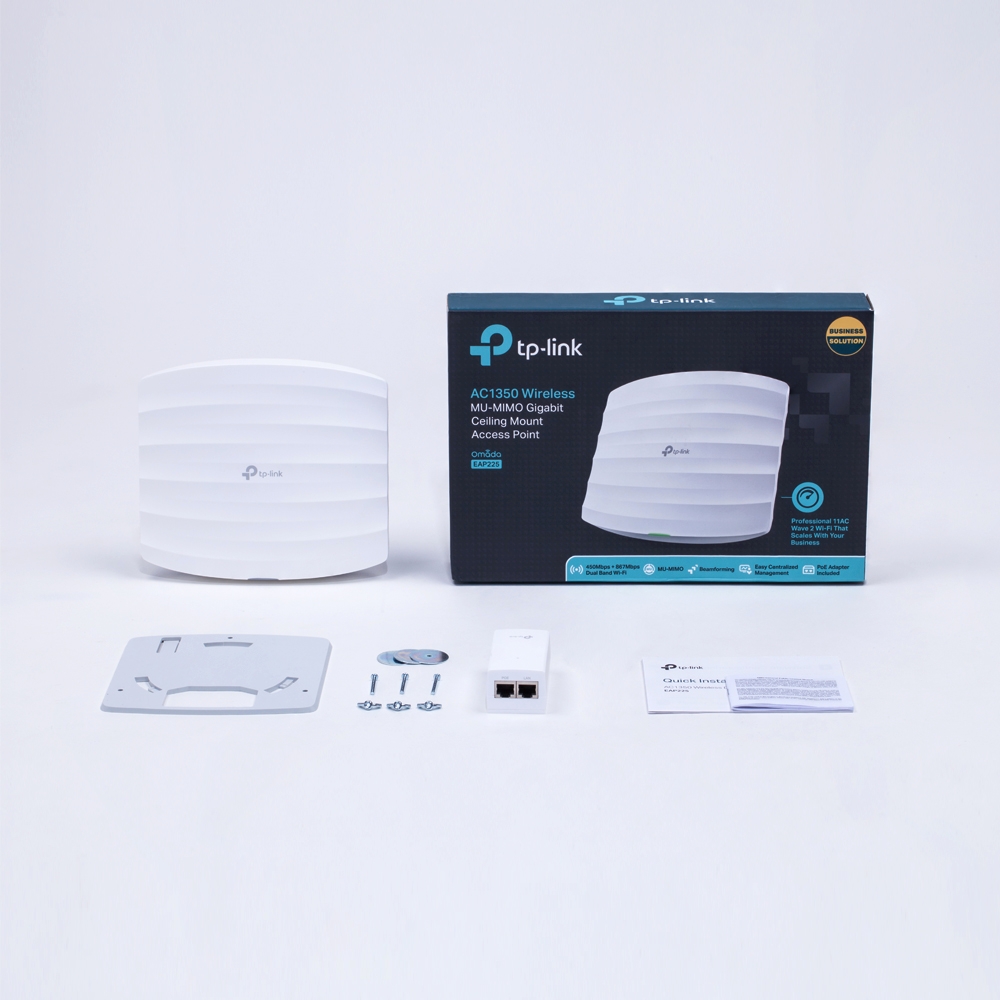 TP-LINK EAP225 AC1750 DUAL BANT TAVAN TIPI ACCESS POINT