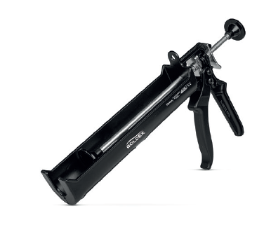 SİLİKON TABANCASI METAL-SİYAH BOLDEX