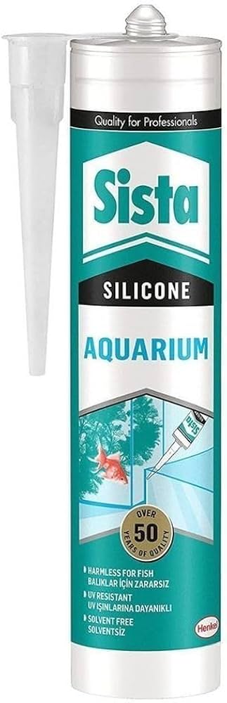 SİSTA AKVARYUM SİLİKONU ŞEFFAF 280 ML