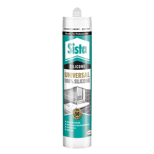 [HRD000077] SİSTA SİLİKON 250 ML ŞEFFAF