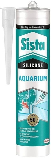 [HRD000079] SİSTA AKVARYUM SİLİKONU ŞEFFAF 280 ML